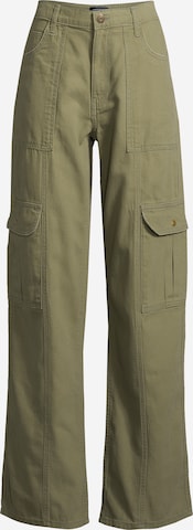 Loosefit Pantalon cargo AÉROPOSTALE en vert : devant