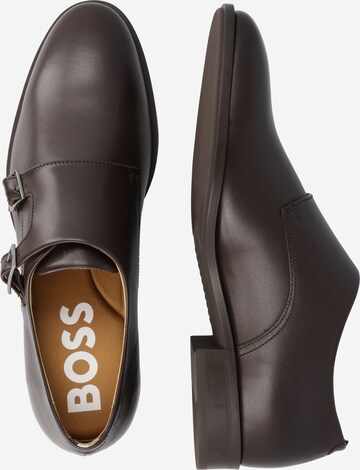 BOSS Black Classic Flats 'Willie' in Brown
