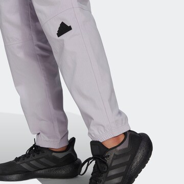 ADIDAS SPORTSWEAR Regular Workout Pants in Purple