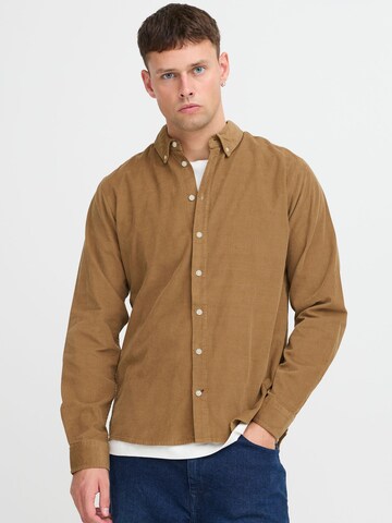 BLEND Regular fit Overhemd in Bruin: voorkant