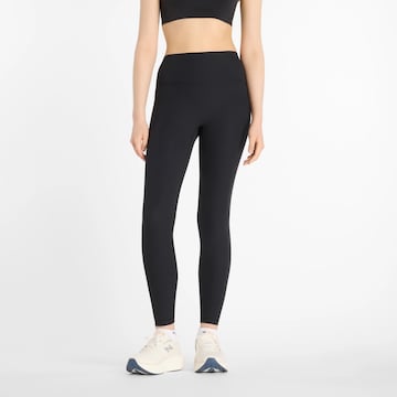 new balance Skinny Leggings in Zwart: voorkant