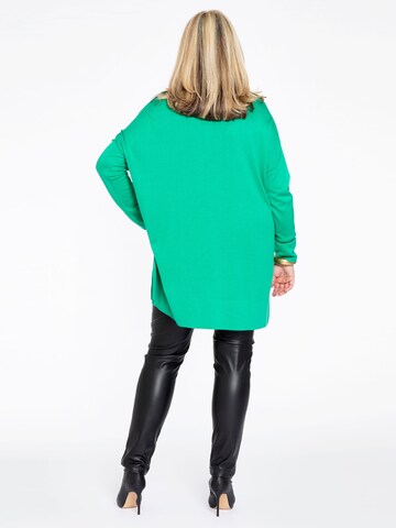 Yoek Sweater 'COSY' in Green