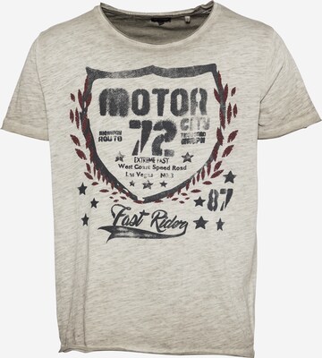 Key Largo T-Shirt 'MOTOR CITY' in Grün: predná strana