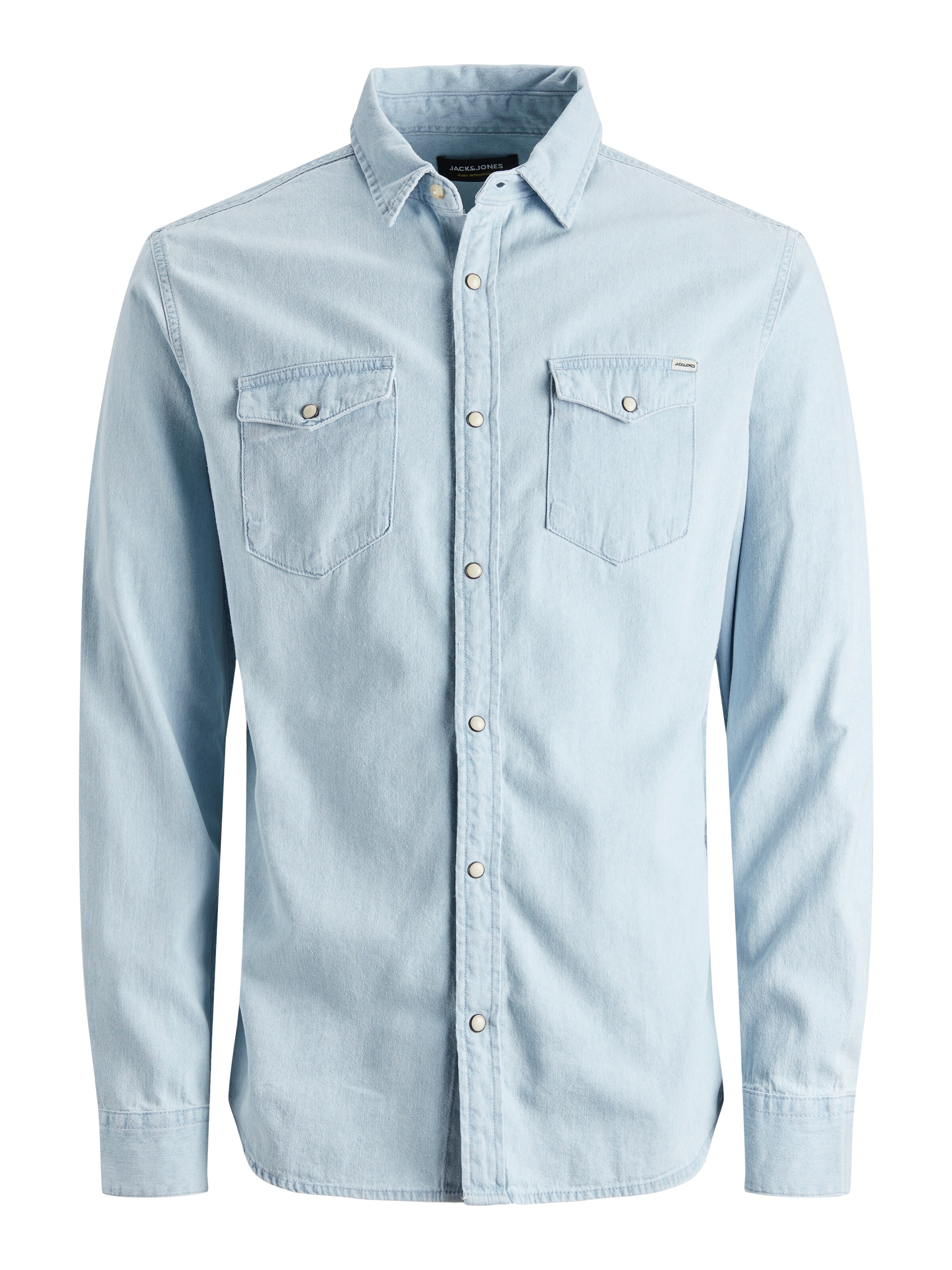 JACK & JONES Hemd 'JJSheridan' in Blau: Vorderseite