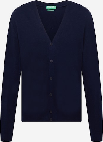 UNITED COLORS OF BENETTON Knit Cardigan 'MAGLIA' in Blue: front