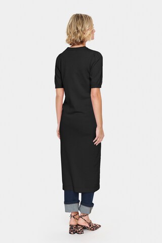 SAINT TROPEZ Kleid 'MilaSZ' in Schwarz