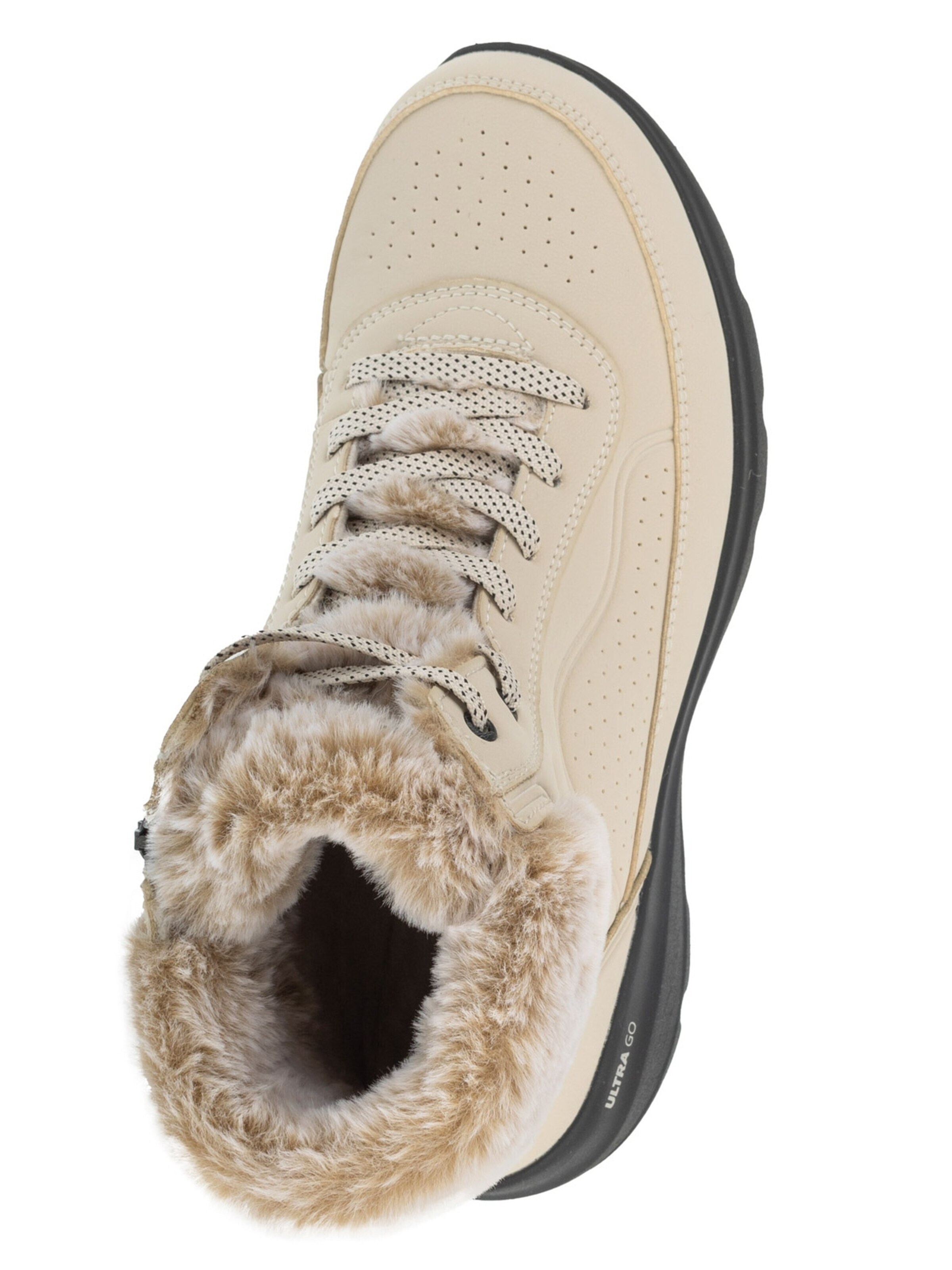 SKECHERS Schnürstiefel 'Skechers Glacial Ultra - Mountain Muse'‌‌‌‌‌‌‌‌‌ in Beige