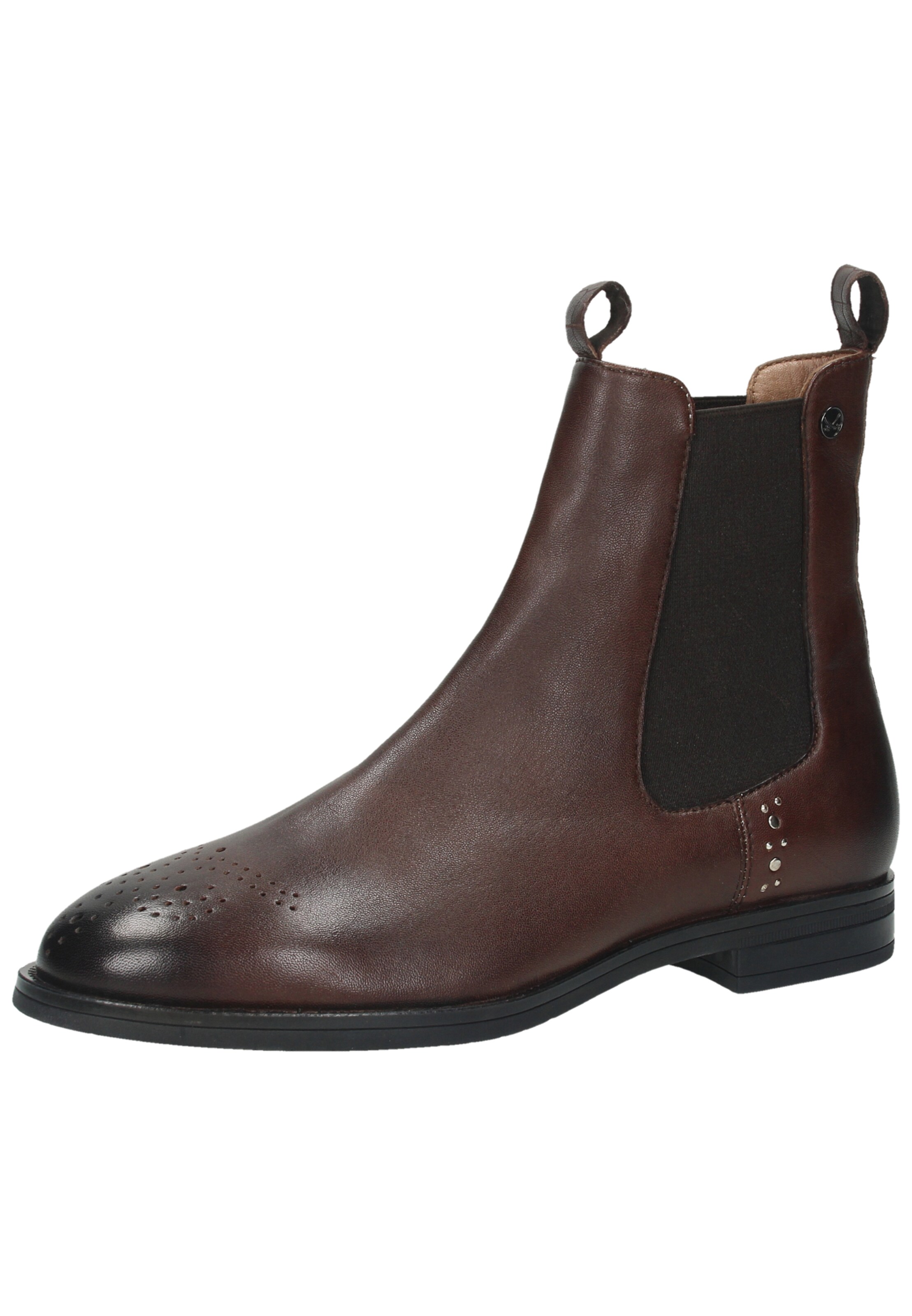 SANSIBAR Chelsea boots in Bruin: voorkant