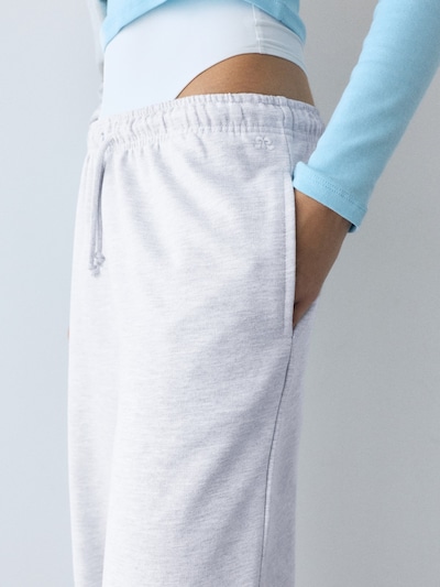 Pull&Bear Pants in 34 in Light grey, Item view