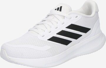 ADIDAS SPORTSWEAR Спортни обувки 'RUNFALCON 5' в бяло: отпред