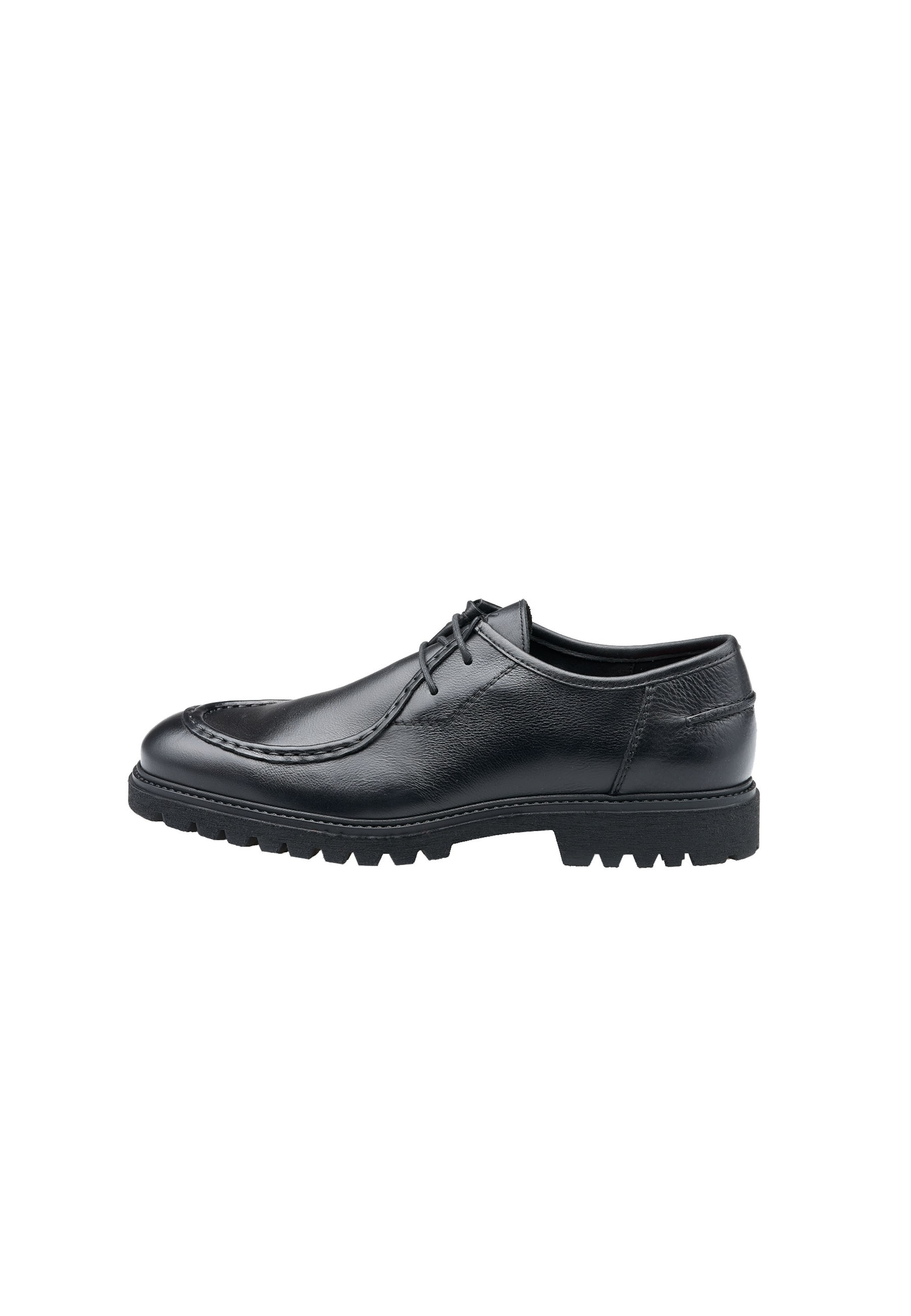 LLOYD Veterschoen in Zwart: voorkant