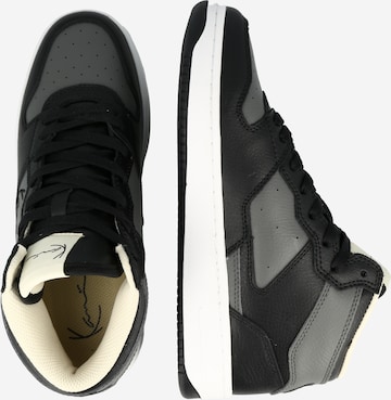 Karl Kani High-Top Sneakers in Black