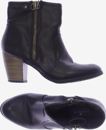 TOM TAILOR Dress Boots in 38 in Black: front