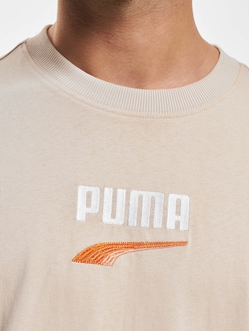 PUMA T-Shirt 'Downtown' in Beige