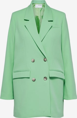 Blazer SELECTED FEMME en vert : devant