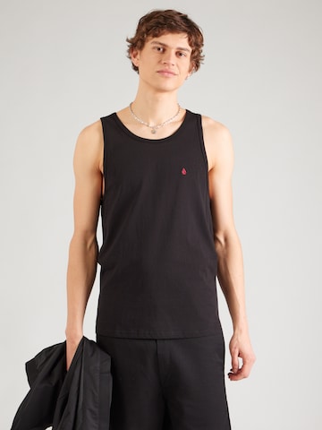 T-Shirt Volcom en noir : devant