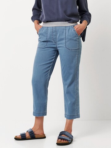 TONI Regular Broek in Blauw: voorkant