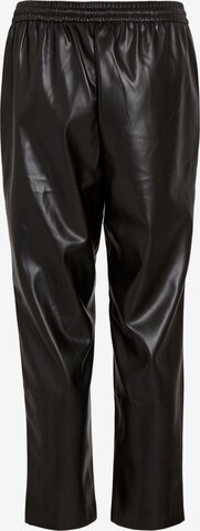 VILA regular Παντελόνι πλισέ 'NILLE' σε μαύρο