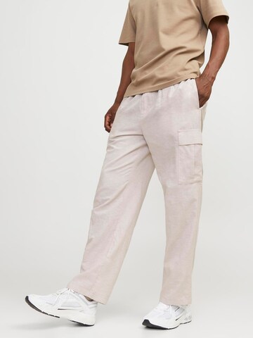 JACK & JONES Loosefit Hose 'JJKarl Summer' in Beige