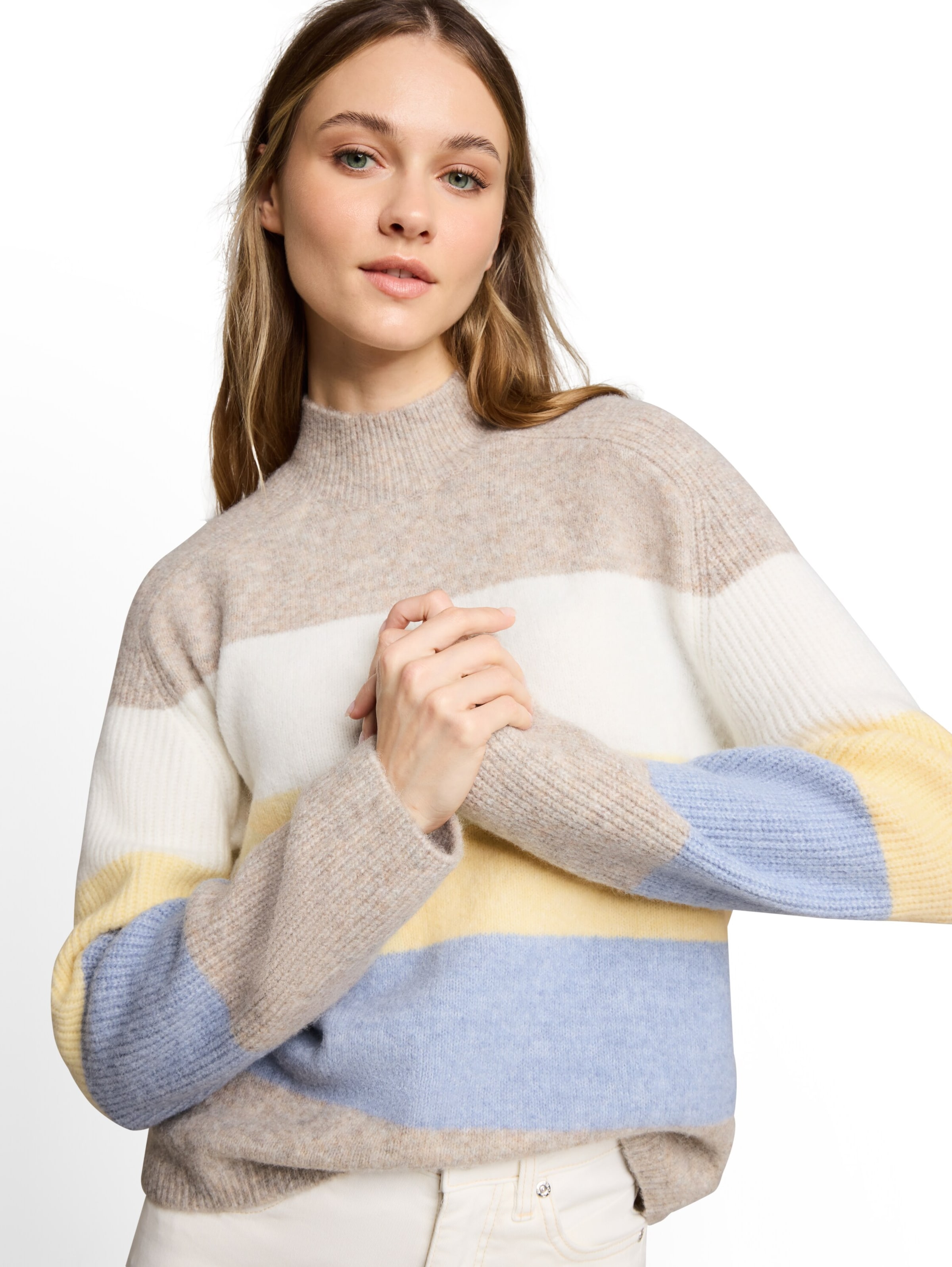 Pulover de la TOM TAILOR DENIM pe bej