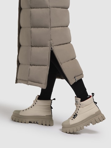 khujo Vinterfrakke ' CLARESSE TEDDY ' i beige