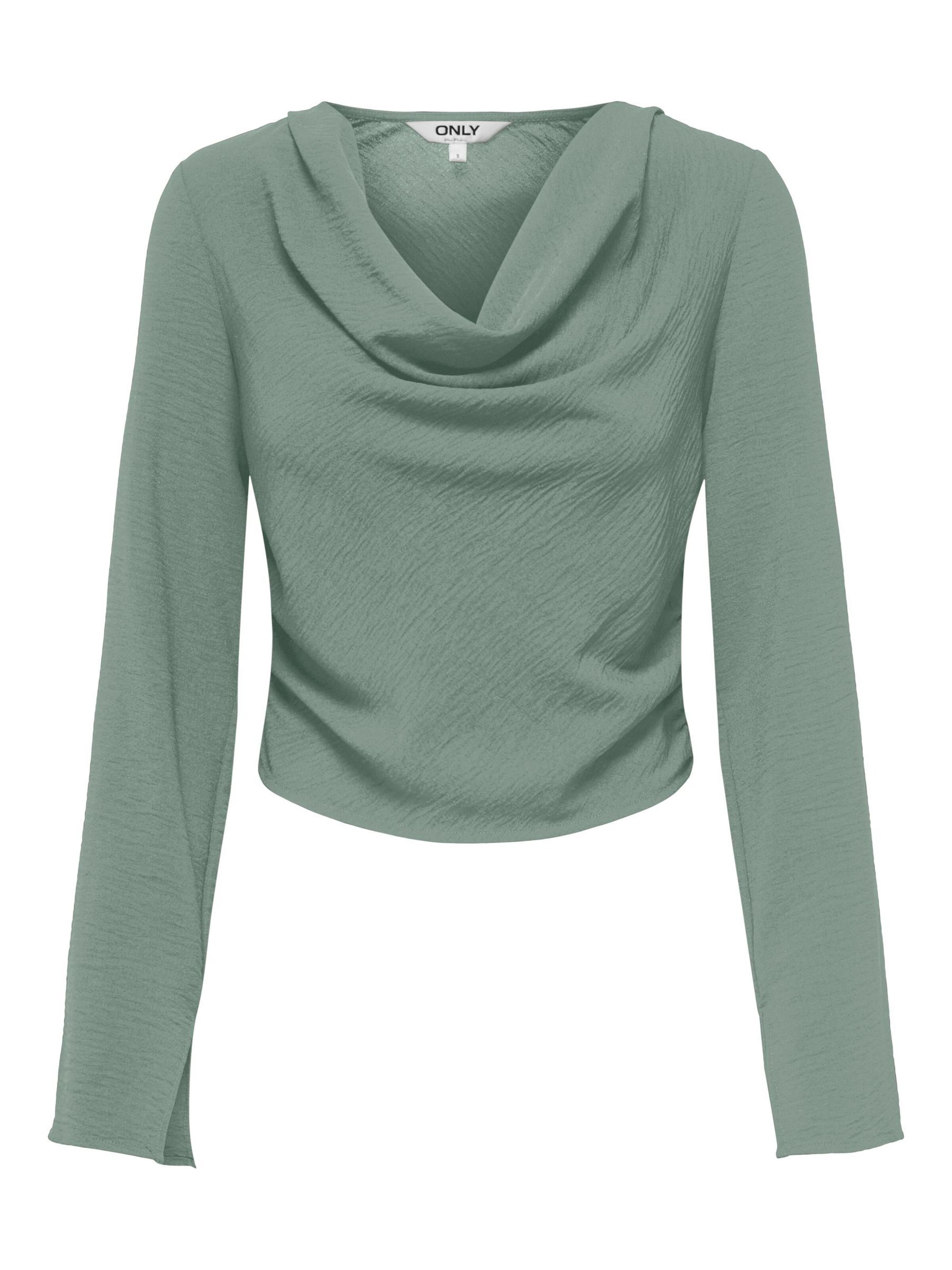 ONLY - Camiseta 'ONLMETTE ' en verde: frente