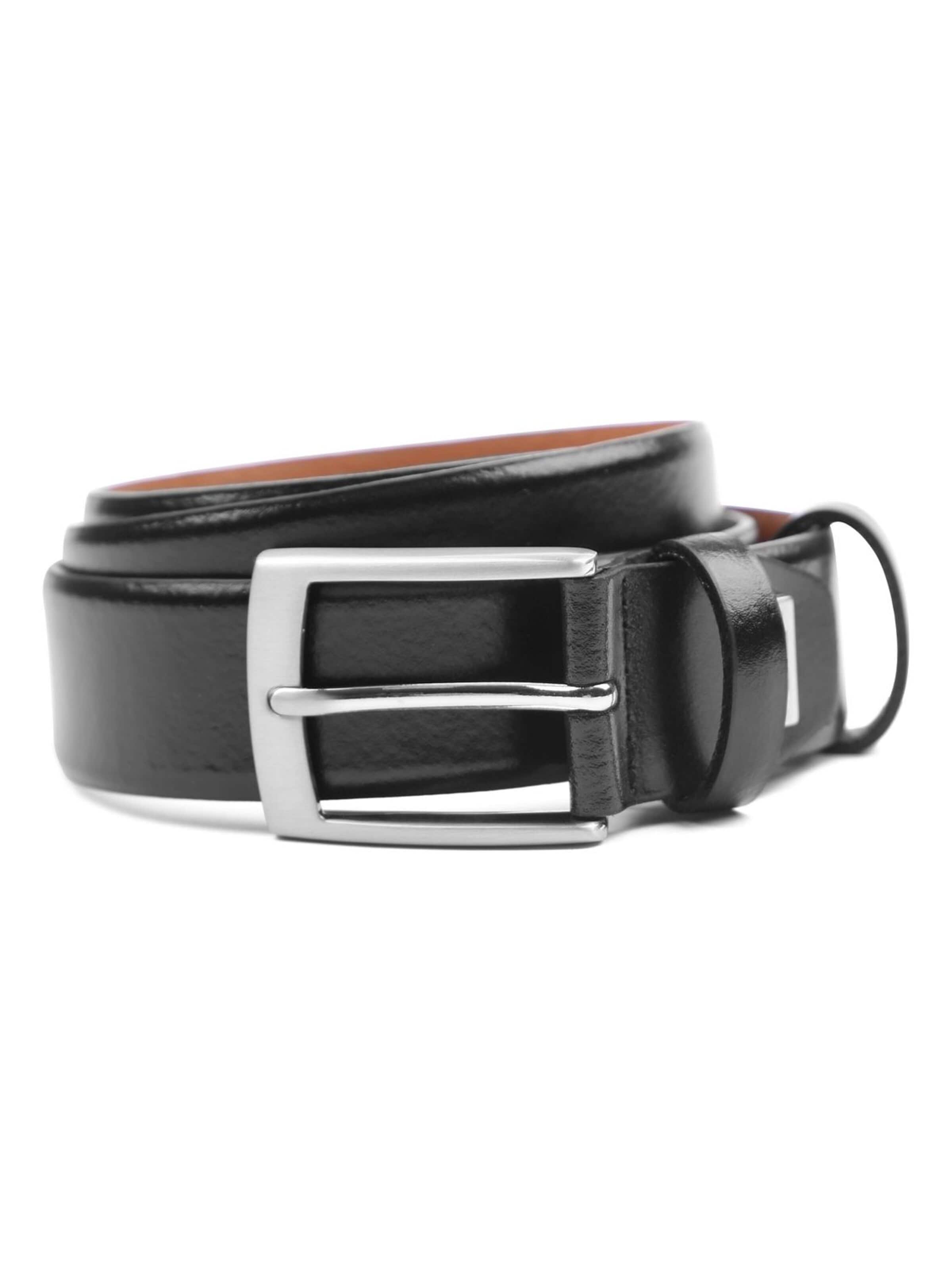 Profuomo Belt in Black: front