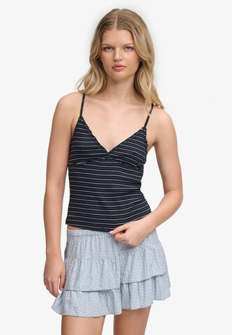 Haut 'Essentials' Superdry & Co en bleu : devant