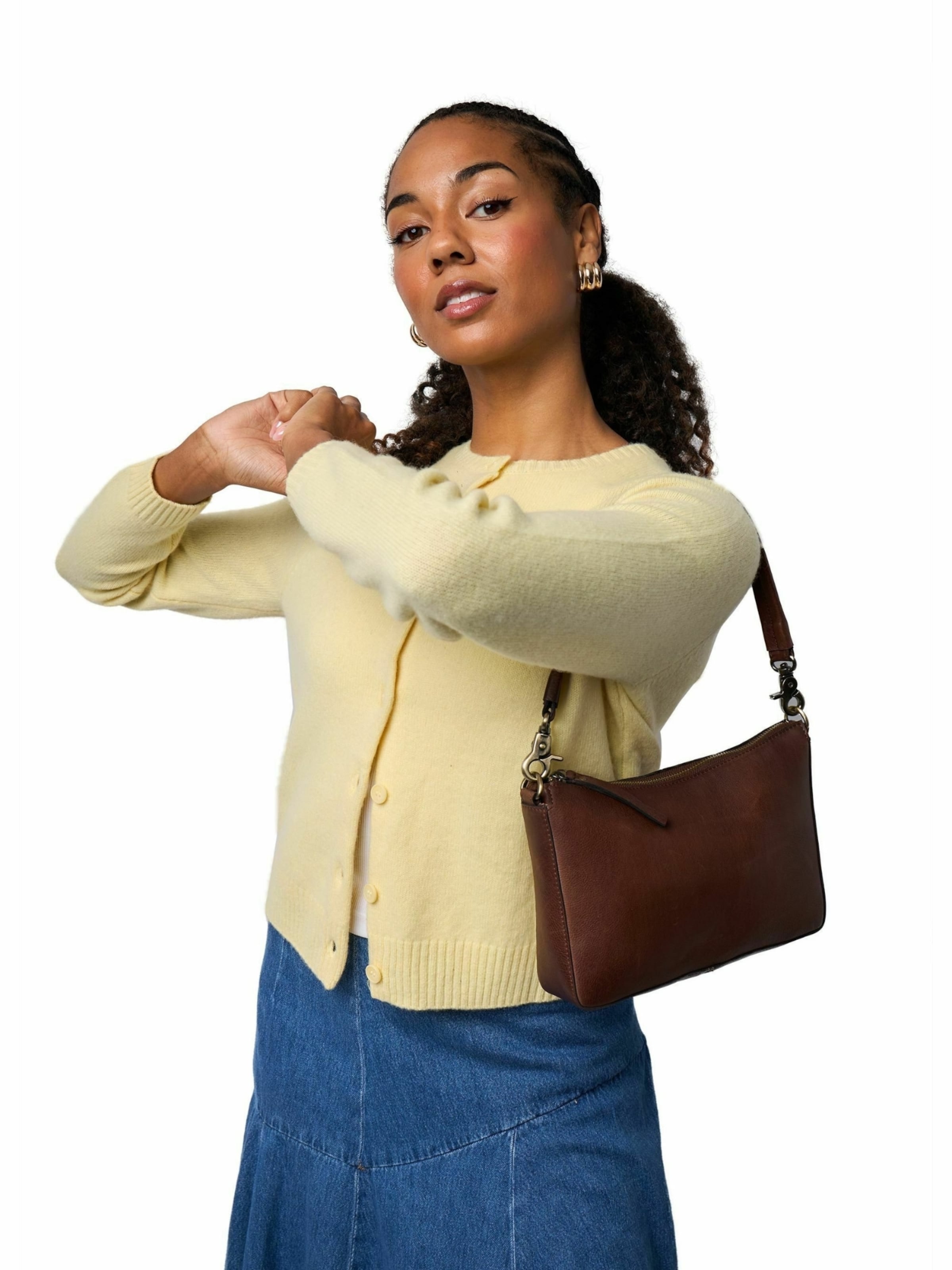 RE:DESIGNED Bag ' Nada ' in Grau: Vorderseite