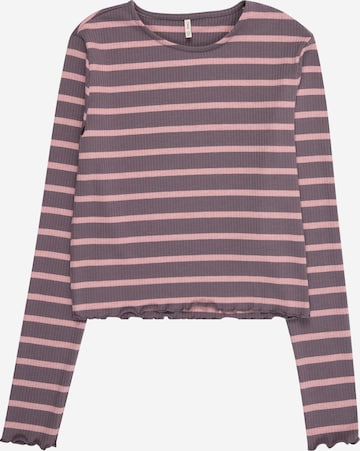 ONLY GIRLS Paita 'KOGALLY' värissä lila: etupuoli