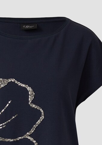 s.Oliver BLACK LABEL Shirt in Blauw