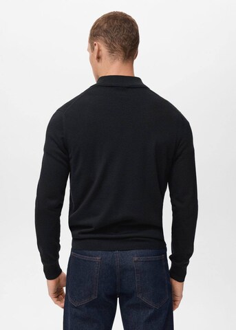 MANGO MAN Sweater 'Willyp' in Black