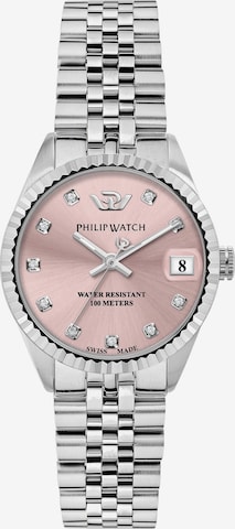 Philip Watch Analoguhr in Silber: Vorderseite
