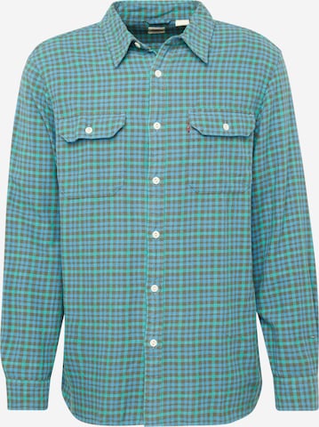 LEVI'S ® Button Up Shirt 'Jackson Worker' in Blue: front