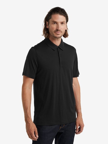 ICEBREAKER - Camisa funcionais 'Tech Lite II' em preto: frente