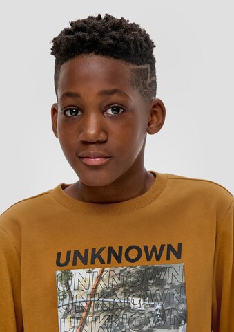 s.Oliver Sweatshirt in Brown