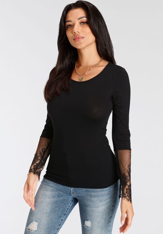 MELROSE Shirt in Schwarz: Vorderseite