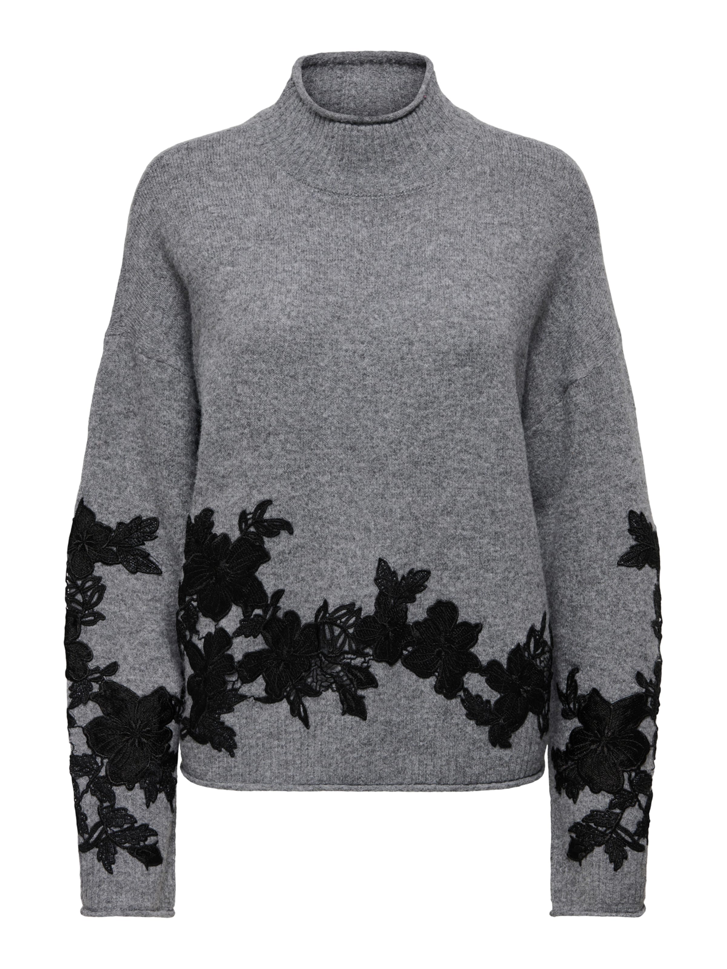 ONLY Pullover 'ONLLISA' in Grau: Vorderseite