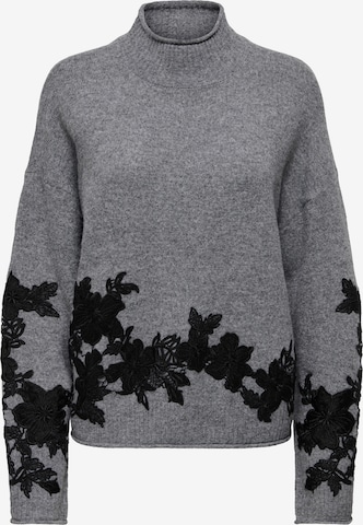 ONLY Neulepaita 'ONLLISA' värissä harmaa: etupuoli