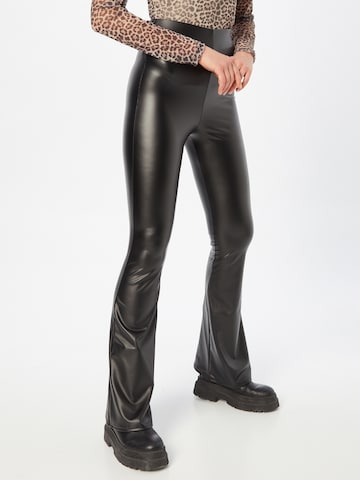 River Island Flared Trousers 'MATT' in Black: front