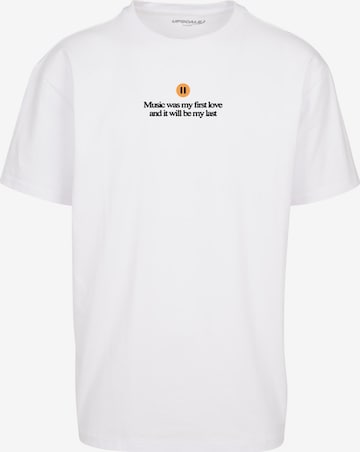 MT Upscale T-Shirt 'K-Pop Heavy' in Weiß: predná strana