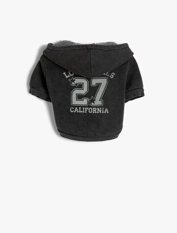 Koton Sweatjacke in Schwarz