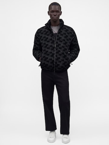 EA7 Emporio Armani Φθινοπωρινό και ανοιξιάτικο μπουφάν σε μαύρο