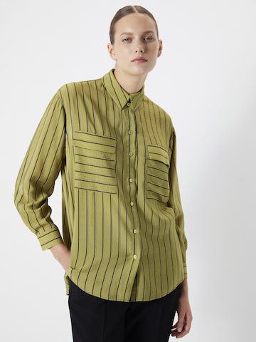 Ipekyol Blouse in Groen: voorkant