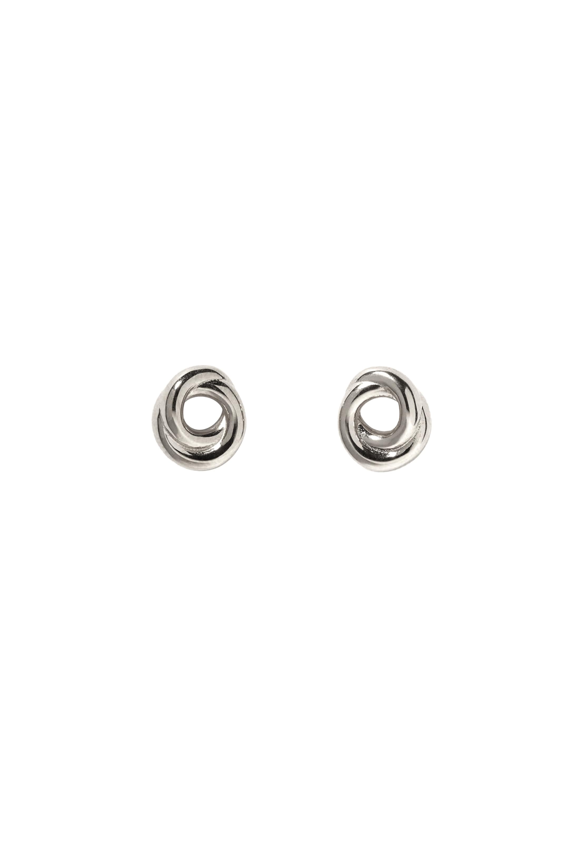 Stilnest Earrings in Silver