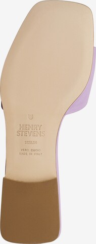 Henry Stevens Mules 'Harper' in Purple