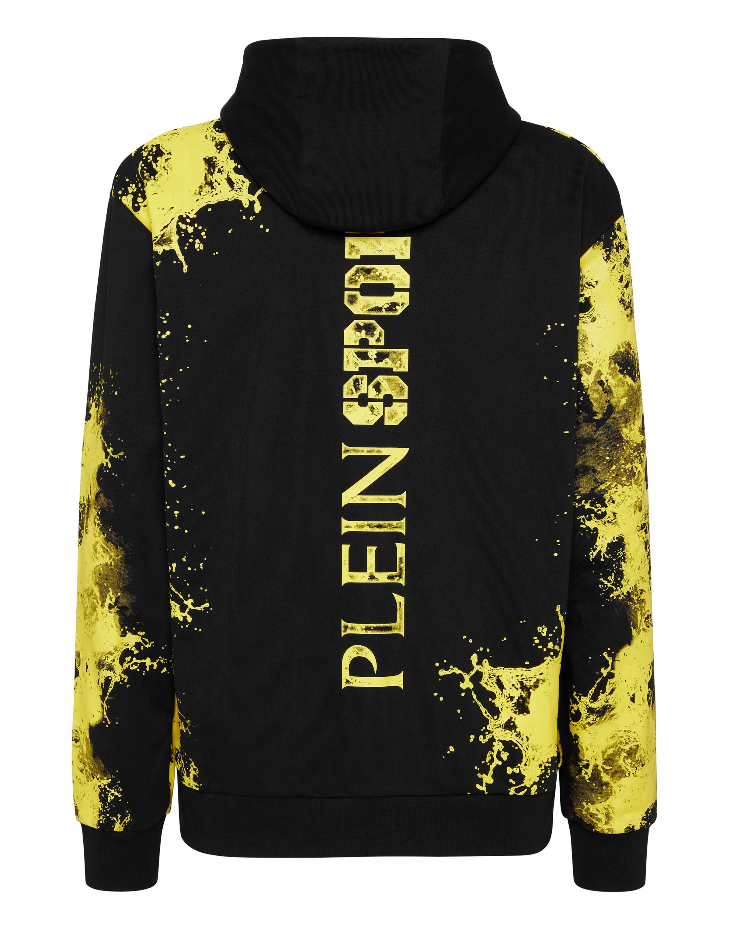 Plein Sport - Sweatshirt 'Splash' em preto