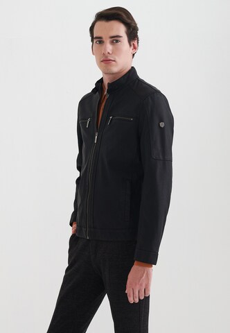 PIERRE CARDIN Between-Season Jacket in Black