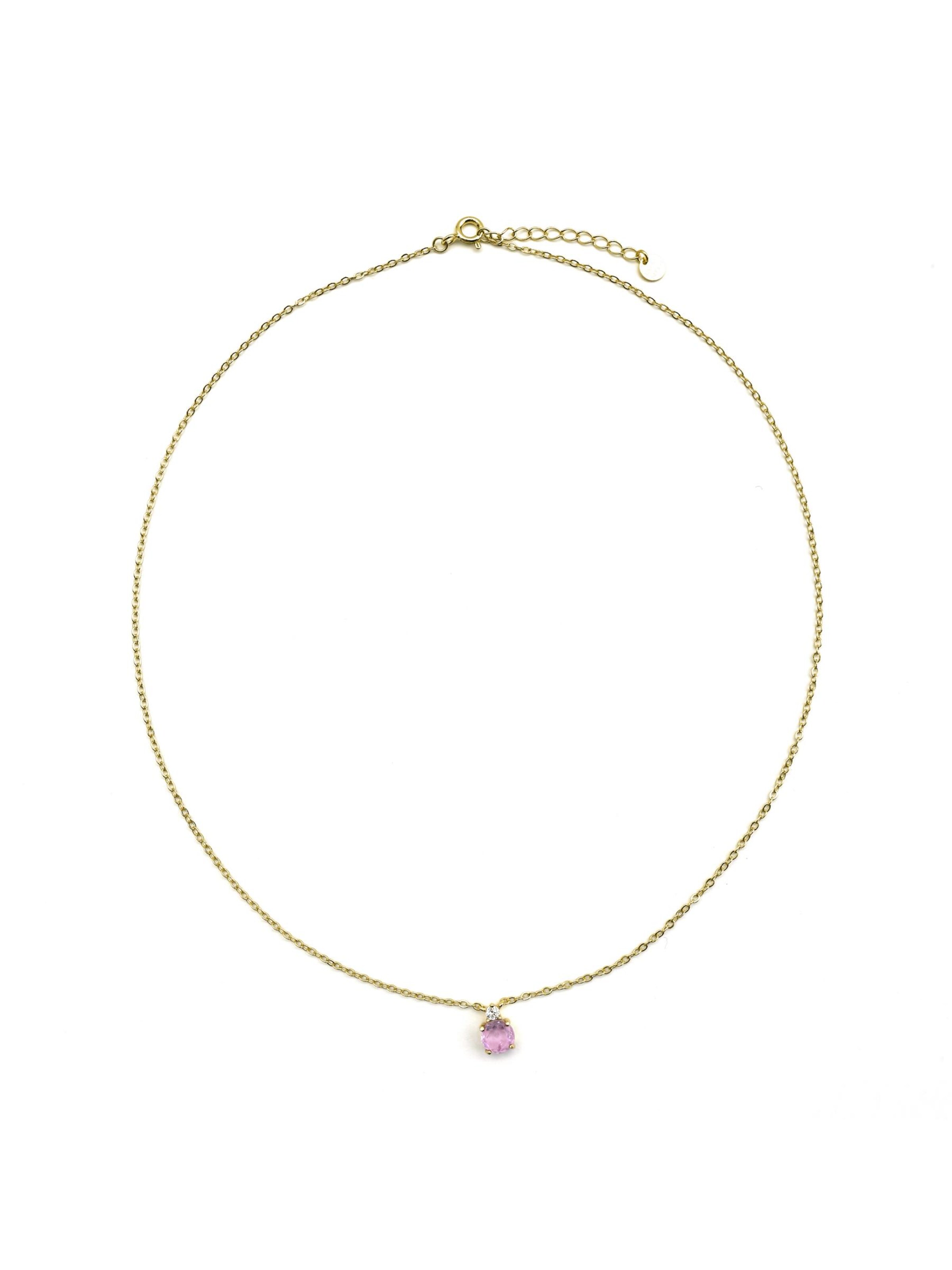 Luxenter Ketting 'Akma' in Onesize in de kleur Goud, Productweergave