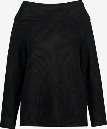 Ulla Popken Pullover in Schwarz: predná strana